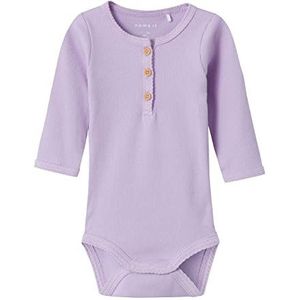 NAME IT Body bébé fille Nbfhinny LS, Double crème, 68