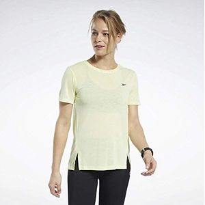 Reebok Wor Supremium Detail T-shirt voor dames, lemglw, L, lemglw