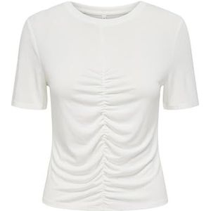 ONLY Onlfree Life S/S O-hals Gatherng Top Jrs Onlfree Life S/S O-hals Gatherng Top Jrs Dames (1 stuk), Cloud Danser, M