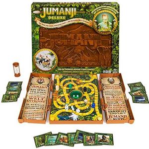 Spin Master Games - Jumanji – het actie-beladen familiespel, luxe versie met gaming-computer met licht- en geluidseffecten, voor 2 tot 4 moedige avonturiers vanaf 8 jaar
