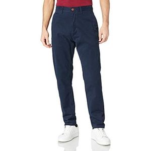 Superdry Core Slim Chino broek voor heren, Core marineblauw