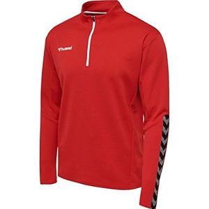 hummel Authentic Sweatshirt voor heren, met halve ritssluiting