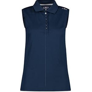 CMP Poloshirts voor dames, mouwloos, effen, mouwloos