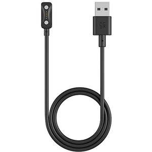 Polar Cable Charging USB GEN 2 oplader voor GPS-horloges, volwassenen, uniseks, zwart, Eén maat
