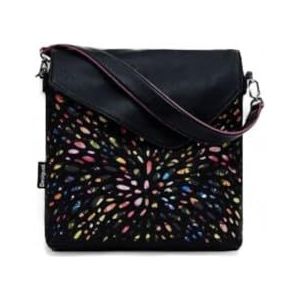 Desigual Mini Polyurethaan Rugzak voor Vrouwen - Maat S, Zwart, Klein, Accessoires PU Rugzak Mini, zwart., Accessoires PU Rugzak Mini