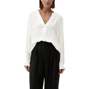 s.Oliver BLACK LABEL Blouse met lange mouwen dames, wit, 30, Wit.