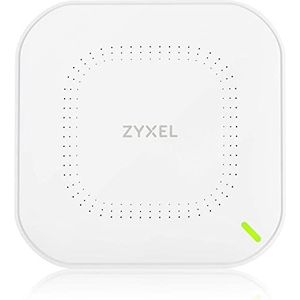 Zyxel Cloud WiFi6 AX1800 Wireless Access Point (802.11ax Bi-Band), 1,77 GB/s, Nebula App, Cloud of vrijstaand, PoE, voeding [NWA50AX]