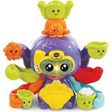 VTech - Polo, Mijn grappige octopus, badspeelgoed voor kinderen, interactief badspeelgoed, speelgoed vanaf 1 jaar - 1/5 jaar - Franse versie