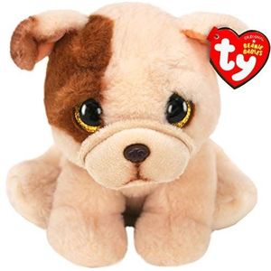 Beanie Babies Knuffel Houghie de mopshond, 15 cm