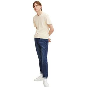 TOM TAILOR Klassieke slim fit jeans Josh heren, 29600 - Acorn Brown Geometric Design