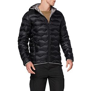 Schöffel Down Jacket Keylong2 heren licht warm donsjack winterjas comfortabele en ademende winterjas voor skitochten heren, zwart.