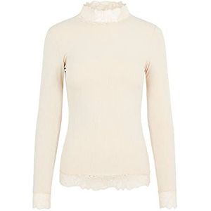YAS Yaselle Ls Top S. Noos T-shirt voor dames, Whisper Pink