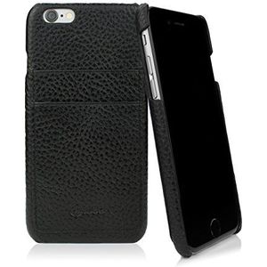 CASEual LEBACK6s-CLAS-BLK leren hoesje voor Apple iPhone 6S zwart