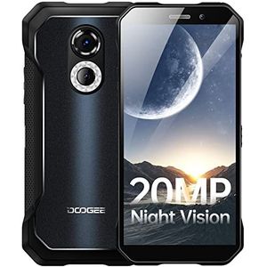 DOOGEE S61 Onbreekbare Mobiele Telefoon 2022, 6 GB + 64 GB, 20 MP Nachtzicht, Camera, 6,0 inch Onbreekbare Android 12 Telefoons, 5180 mAh Smartphones, IP68/69K Smartphone, waterdicht, 4G Dual SIM/Octa