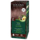 Logona 33315 Haarkleuring 090 DonkerBruin, 100 g,090 brun foncé