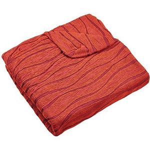 Zebra Textil Relaxstoel voor 1-zits, oranje