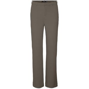 VERO MODA Vmzamira Mr Slim damesbroek, grijs.