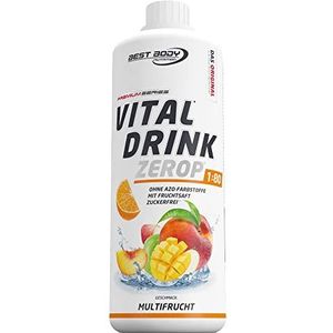 Best Body Nutrition Low Carb Vital Drink Multi Fruits fles 1000 ml