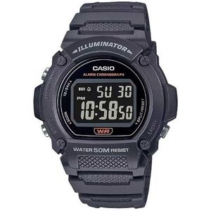 CASIO Analoog W-219H-8B, meerkleurig, band, Meerkleurig, Band
