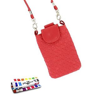 Muzzano Beschermhoes voor HTC G13, incl. stylus en reinigingsdoekje van Muzzano® - Ultieme schokbestendig, elegant en duurzaam voor uw HTC G13