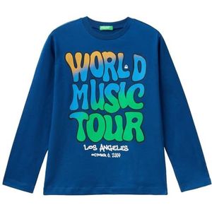 United Colors of Benetton T-shirts voor kinderen en tieners, Blauw