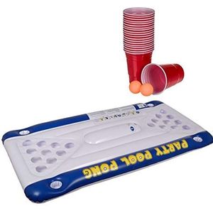 OOTB 91/4025 Opblaasbaar luchtbed, Pool Pong Game, Single .