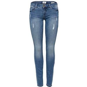 Only Coral dames jeans, Blauw (Medium Blue Denim)