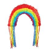 Boland 30944 - regenboog Pinata 37 x 58 cm om te vullen van karton, feestspel, kinderverjaardag, spelletjes, cadeau, verrassing