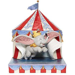 Disney Traditions Dumbo 6008064 circustentfiguur, meerkleurig, S