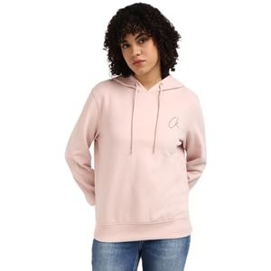 Calvin Klein Jeans Embroidered Ck Regular Hoodie J20j224179 Dameshoodie, Roze (Peach Whip)