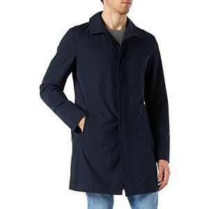 s.Oliver BLACK LABEL 160.10.202.16.151.2116211 comfortabele jas met lange mouwen, donkerblauw, 50 heren, donkerblauw, 48, Donkerblauw