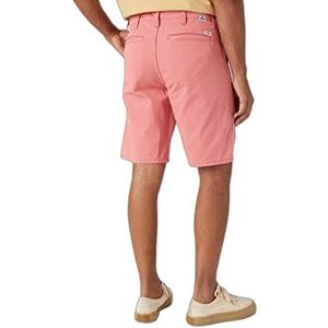 Wrangler Casey Chinoshorts voor heren, 1 stuk, Lichtroze