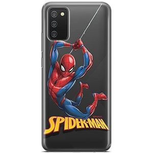 ERT GROUP Samsung A02S hoes origineel Marvel motief en officieel Spider Man 019 licentieproduct, 100% passend, gedeeltelijk transparant