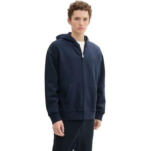 TOM TAILOR Denim Sweat à capuche pour homme Coupe décontractée, 10668 – Sky Captain Blue., XXL