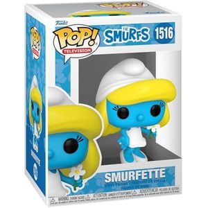 Funko Pop! TV: Smurfs - Smurfette - 1/6 Odds For Rare Chase Variant - Vinyl Figuur om te verzamelen - Cadeau-idee - Officiële Producten - Speelgoed voor Kinderen en Volwassenen - TV Fans