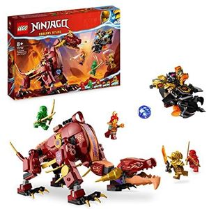 LEGO NINJAGO Heatwave Transformerende Lavadraak Draken Speelgoed - 71793