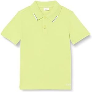 s.Oliver Poloshirt met korte mouwen voor jongens, groen, 92-98, Groen