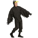 WIDMANN Crow kostuum compleet volwassenen feest en carnaval speelgoed 786
