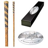The Noble Collection - Seamus Finnigan Character Wand – 33 cm Wizarding World Wand met naam Tag – Harry Potter filmset Movie Props Wands