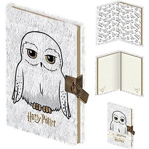 Harry Potter (HEDWIG) A5 LOCKABLE NOTEBOOK (PLUSH)