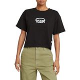 G-Star RAW Logo court relaxed R T, Noir (Dk Black D26239-c336-6484), XS