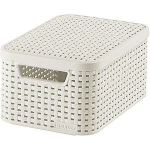 Curver Opbergdoos, ivoor, 29,1 x 19,8 x 14,2 cm, 1 Stuk