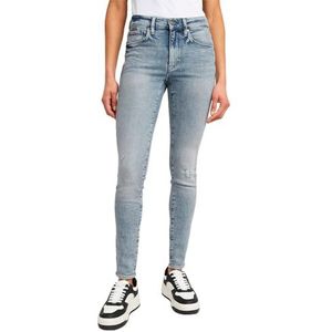 G-Star RAW Skinny Jeans 3301, blauw (Antique Faded Ripped Icecap D05175-d441-g722), 30 W/34 L, Veelkleurig (Antique Faded Ripped Icecap D05175-d441-g722)