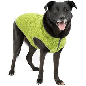 Kurgo K9 Core hondentrui | het hele jaar door hondentrui | fleece vest voor honden | gebreid fleecejack | fleecevoering | licht | ritssluiting voor harnas | kraag