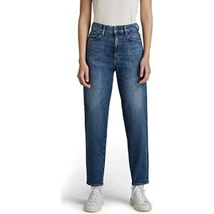 G-STAR RAW Janeh Ultra High Wasit Mom Enkel Straight Jeans voor dames, Blauw (Faded Santorini C911-c767)