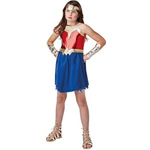 Rubie's 640815L DC Justice League Wonder Woman Kinderkostuum, 128cm
