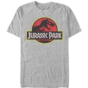 Jurassic Park T-shirt voor heren, Athletic gemêleerd