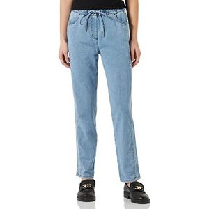 Taifun 920986-19064 damesbroek, Lichte jeans blauw