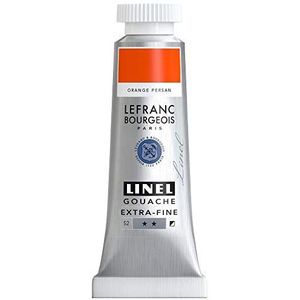 Lefranc Bourgeois Linel Gouache Extra-Fine Tube 14 ml Orange Persan Serie 2