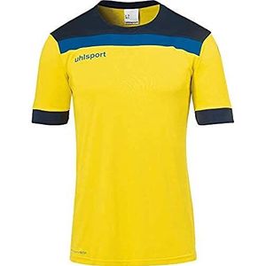 uhlsport Offense 23 herenshirt, geel/marine/azuurblauw